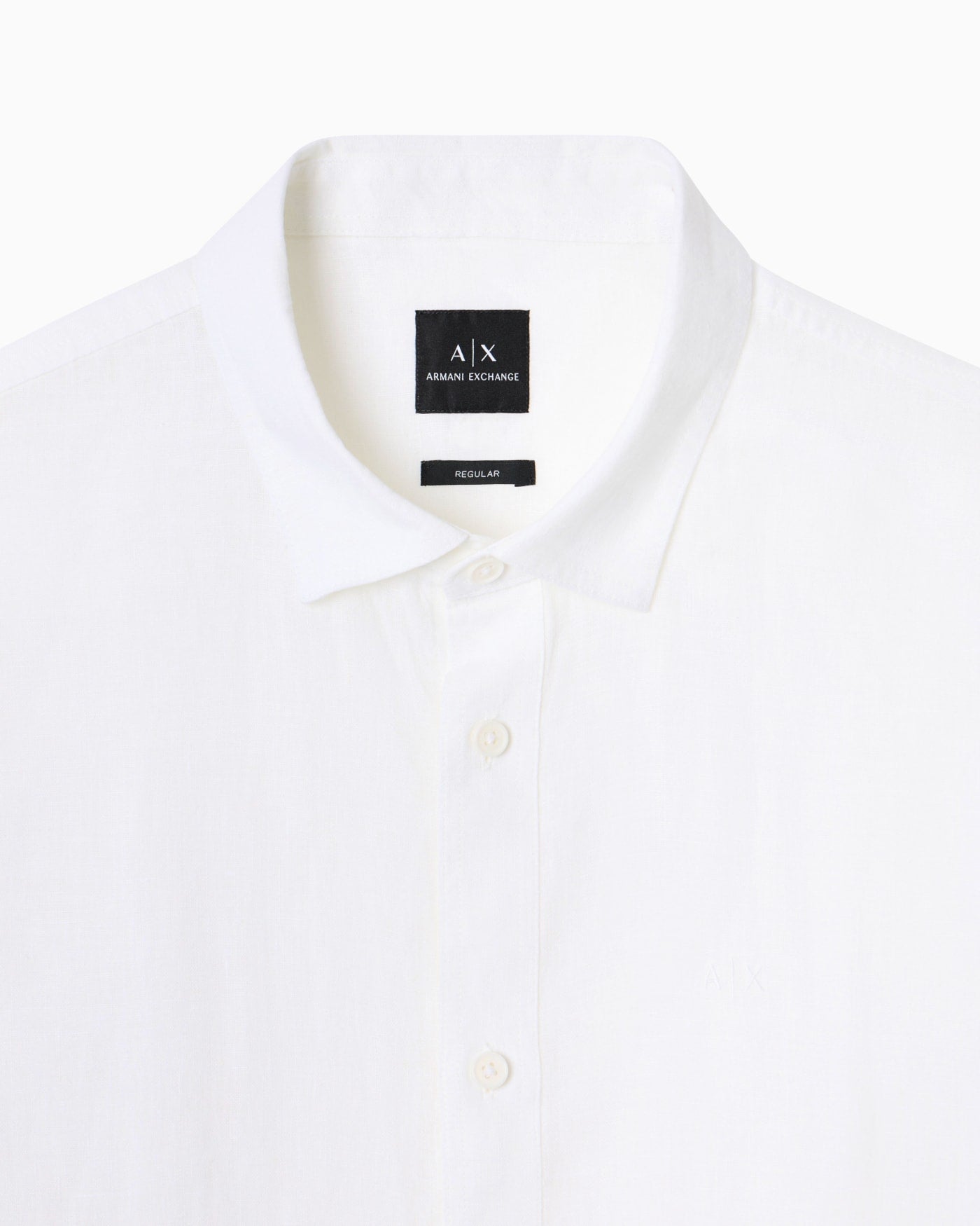 Long sleeve shirt linen regular fit man