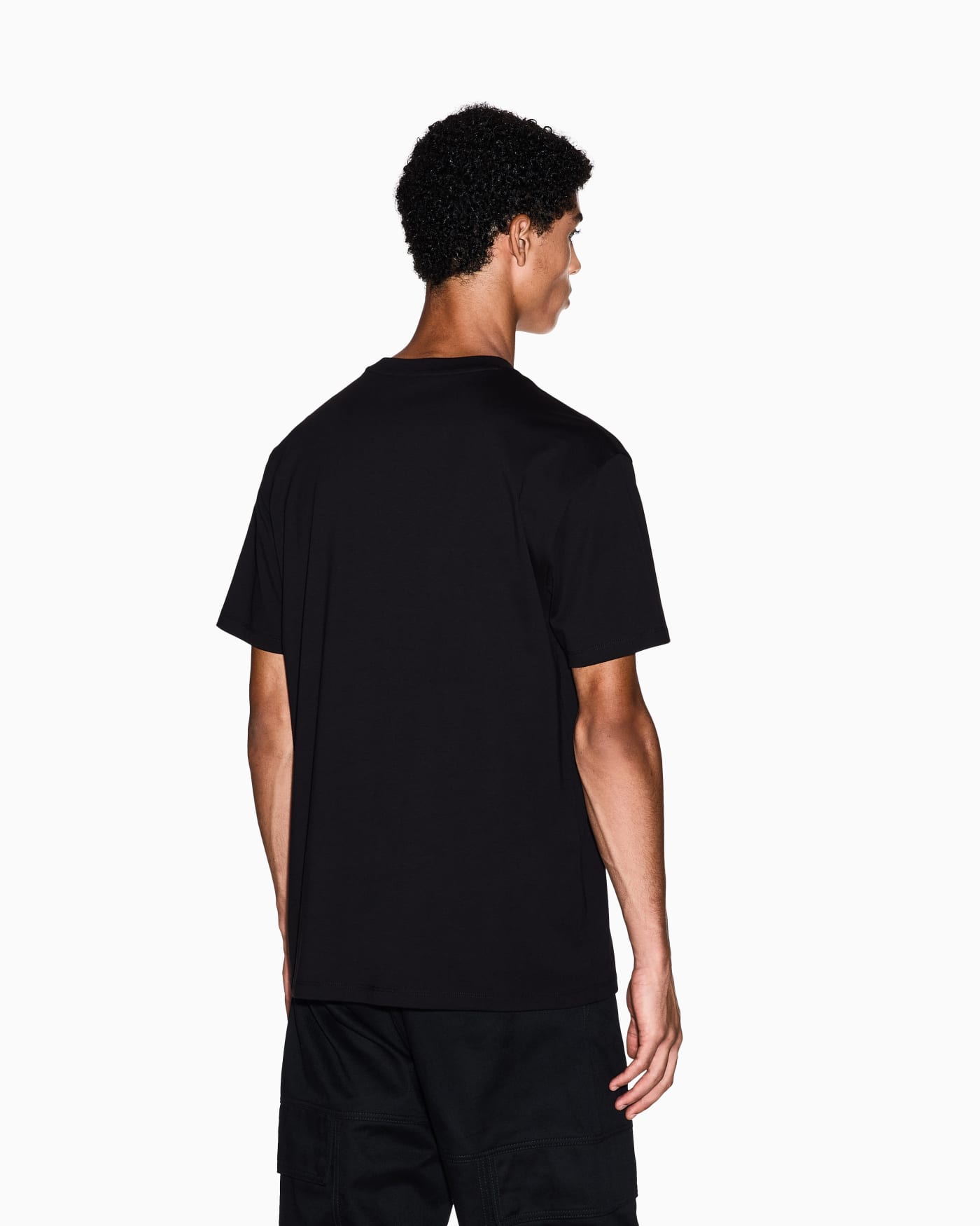 Regular fit t-shirt in cotton jersey with logo Essential