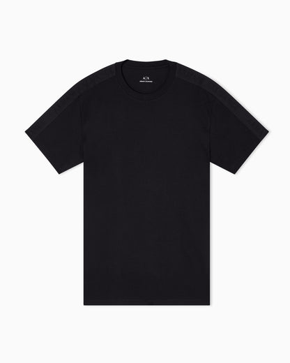 Regular fit cotton t-shirt with embossed logo Essential