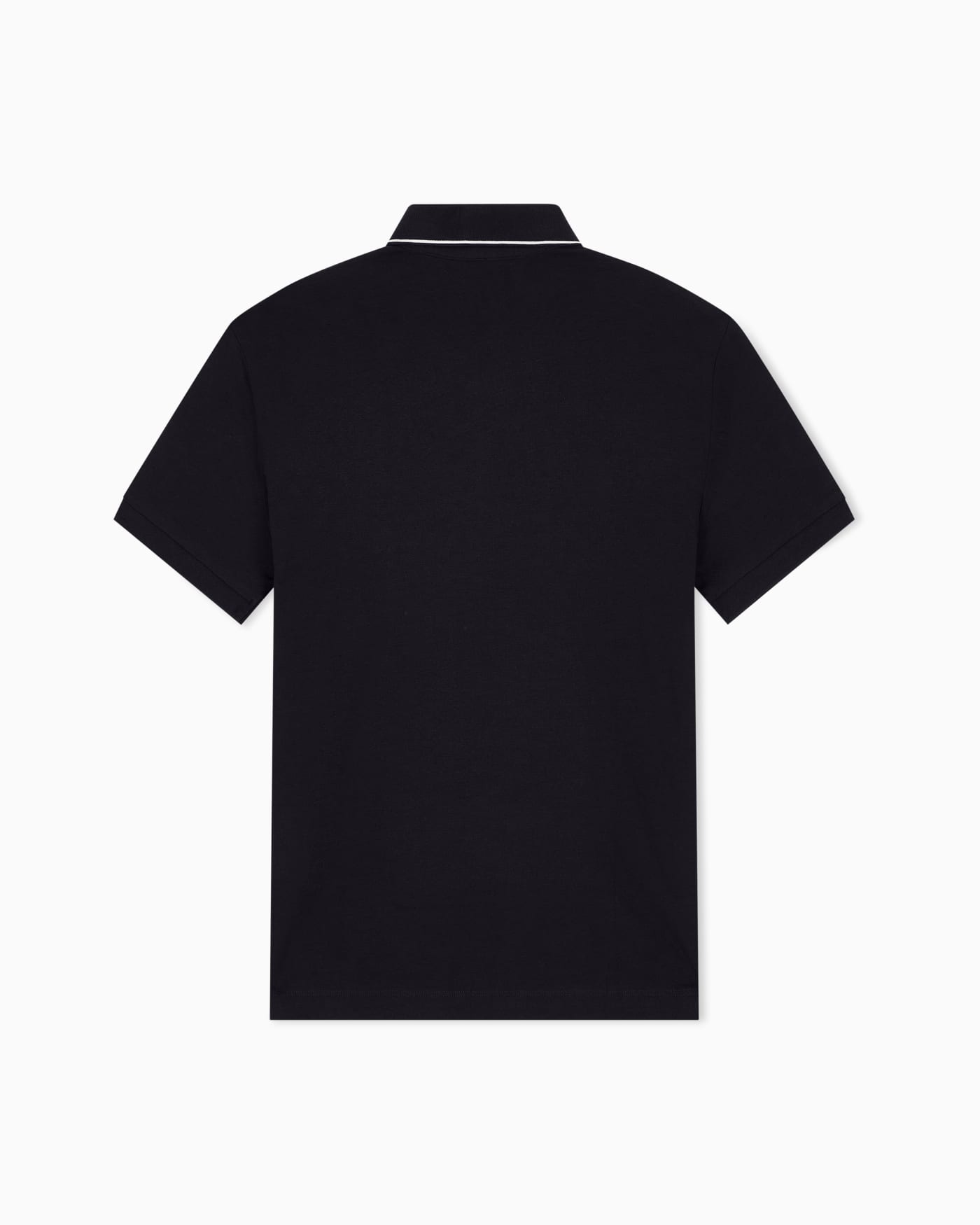 Slim-fit stretch cotton jersey polo shirt Essential