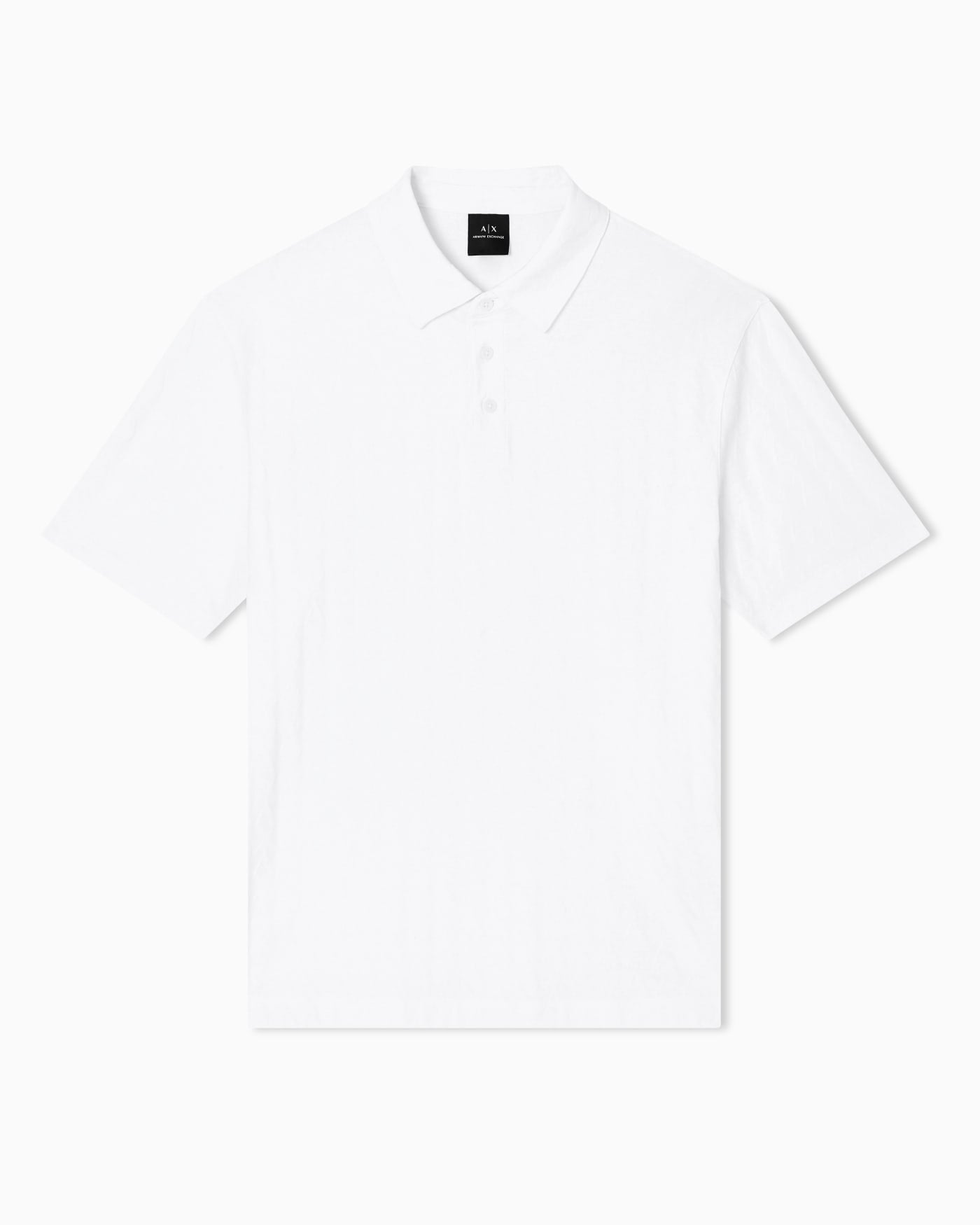 Jacquard cotton polo shirt man