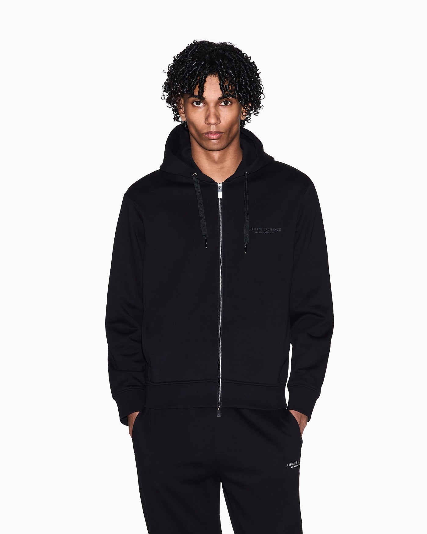 Regular fit sweatshirt in cotton French terry