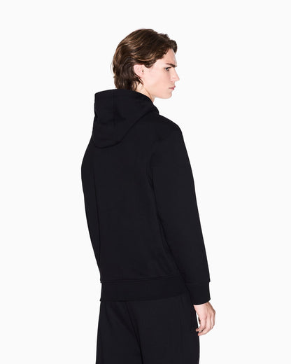 Regular fit French terry hoodie with a logo print Essential