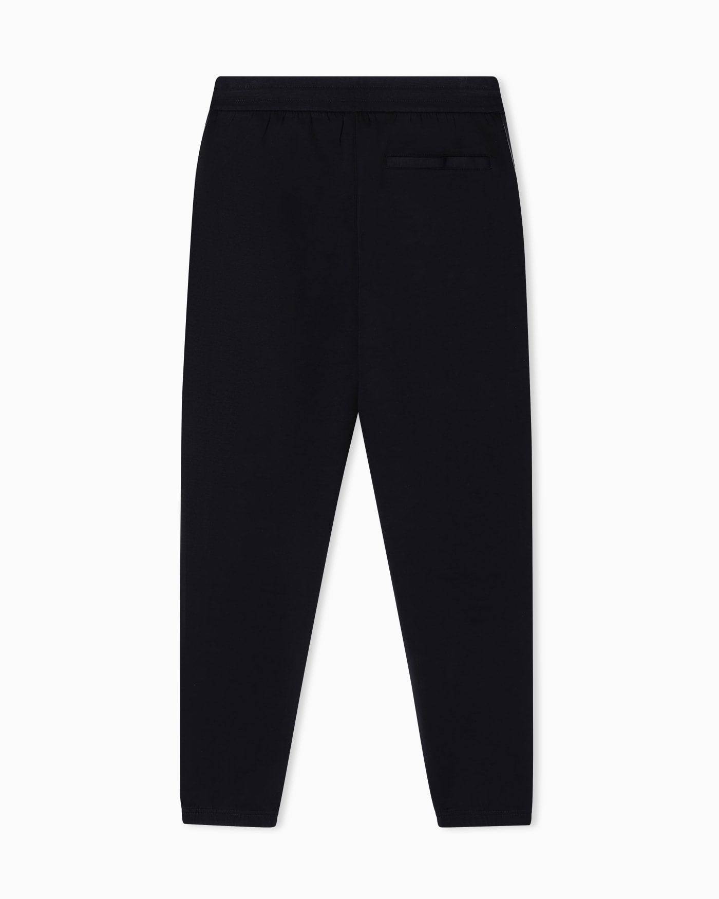 Striped pants in a stretch cotton blend