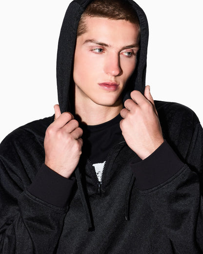 Micro texture hoodie