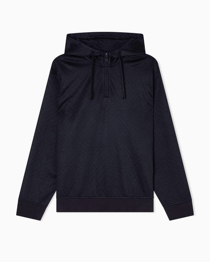 Micro texture hoodie