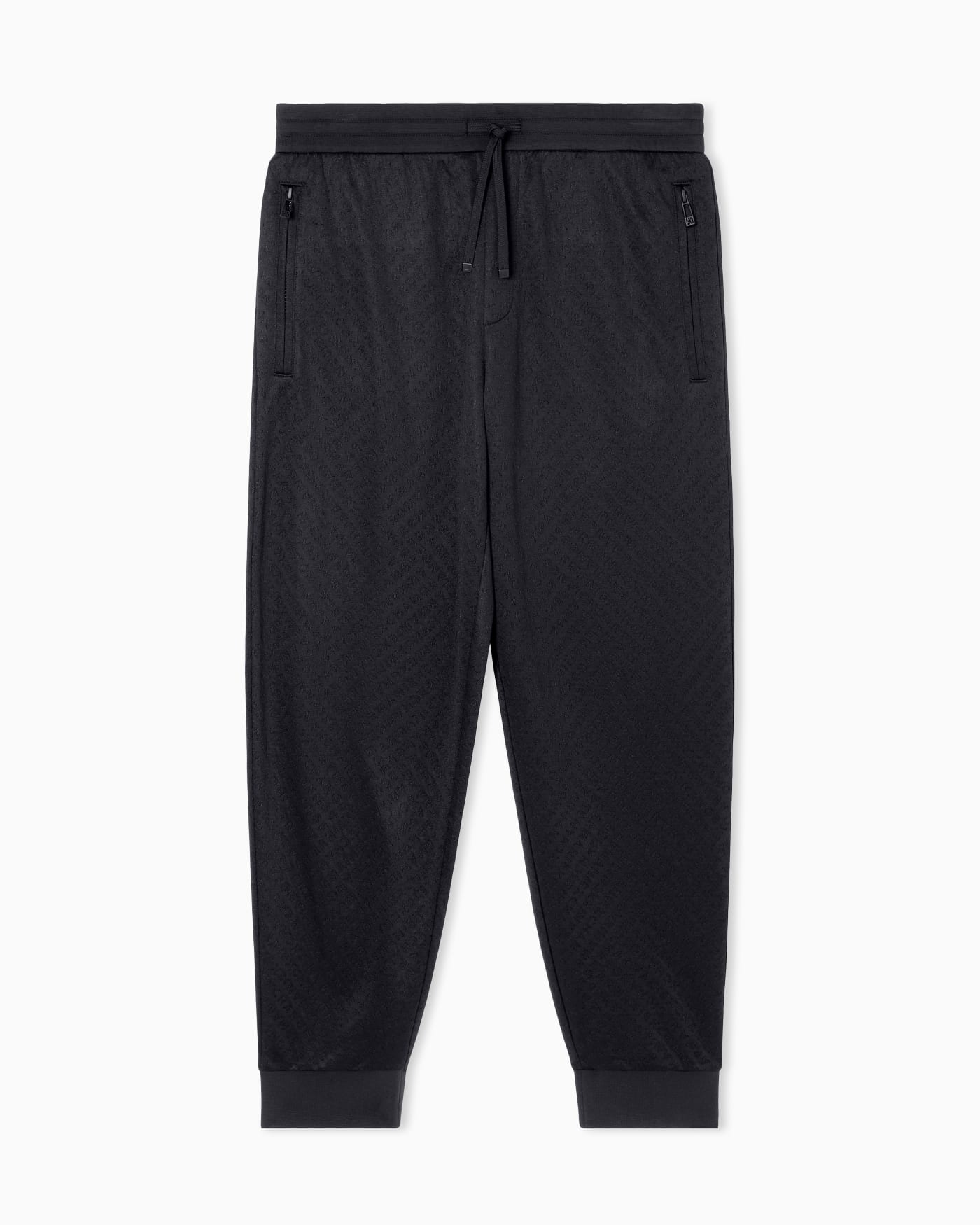 Micro-textured jogger pants