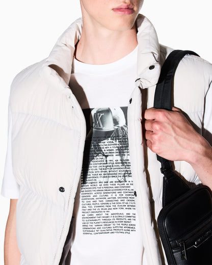 Regular fit T-shirt with photographic print