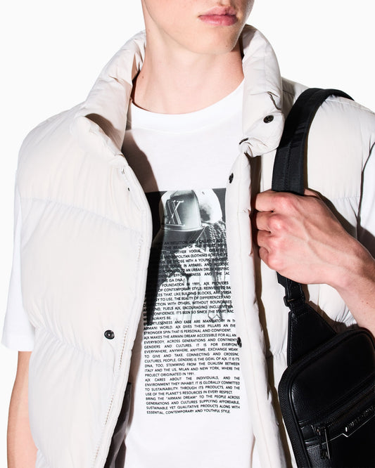 Regular fit T-shirt with photographic print