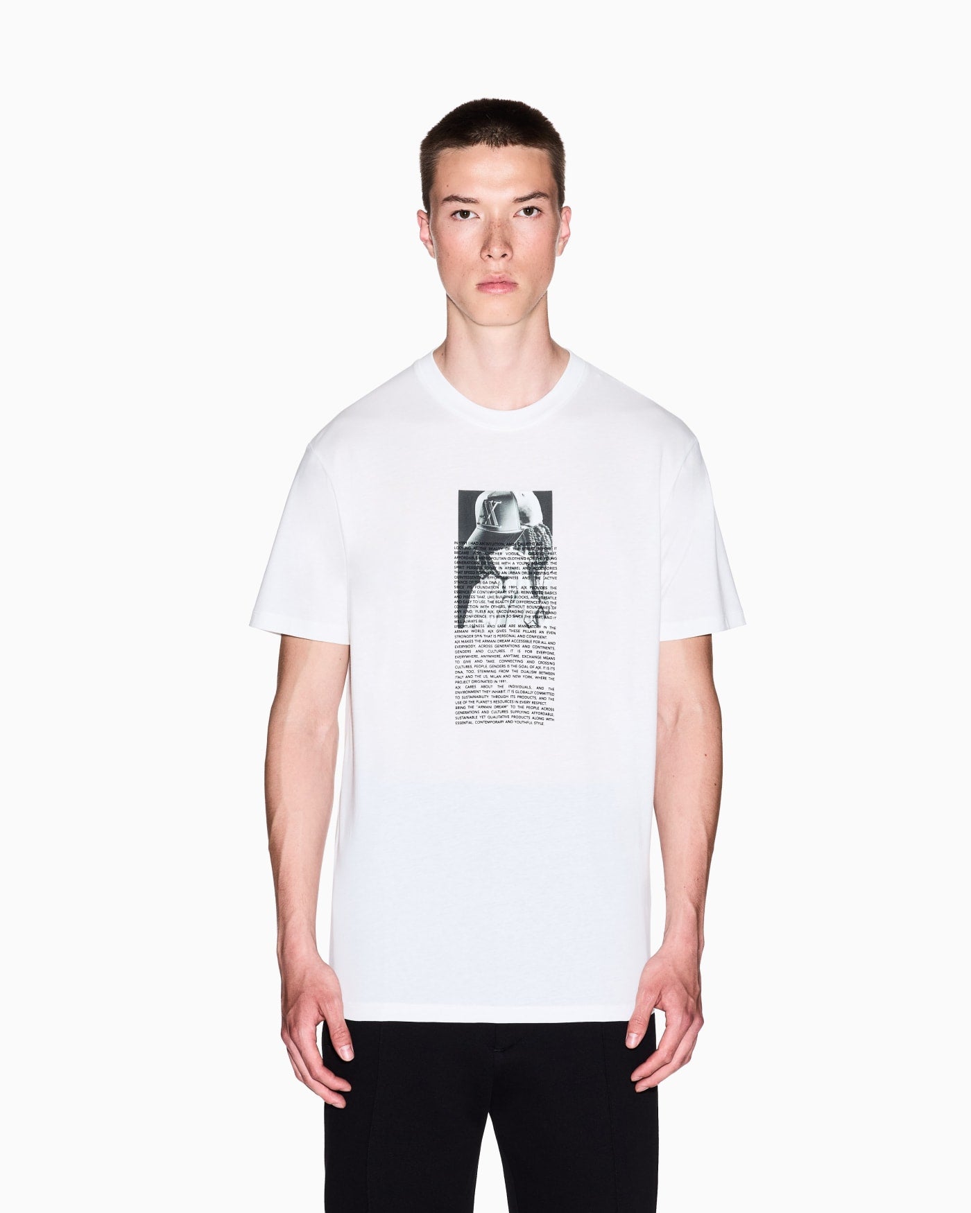 Regular fit T-shirt with photographic print