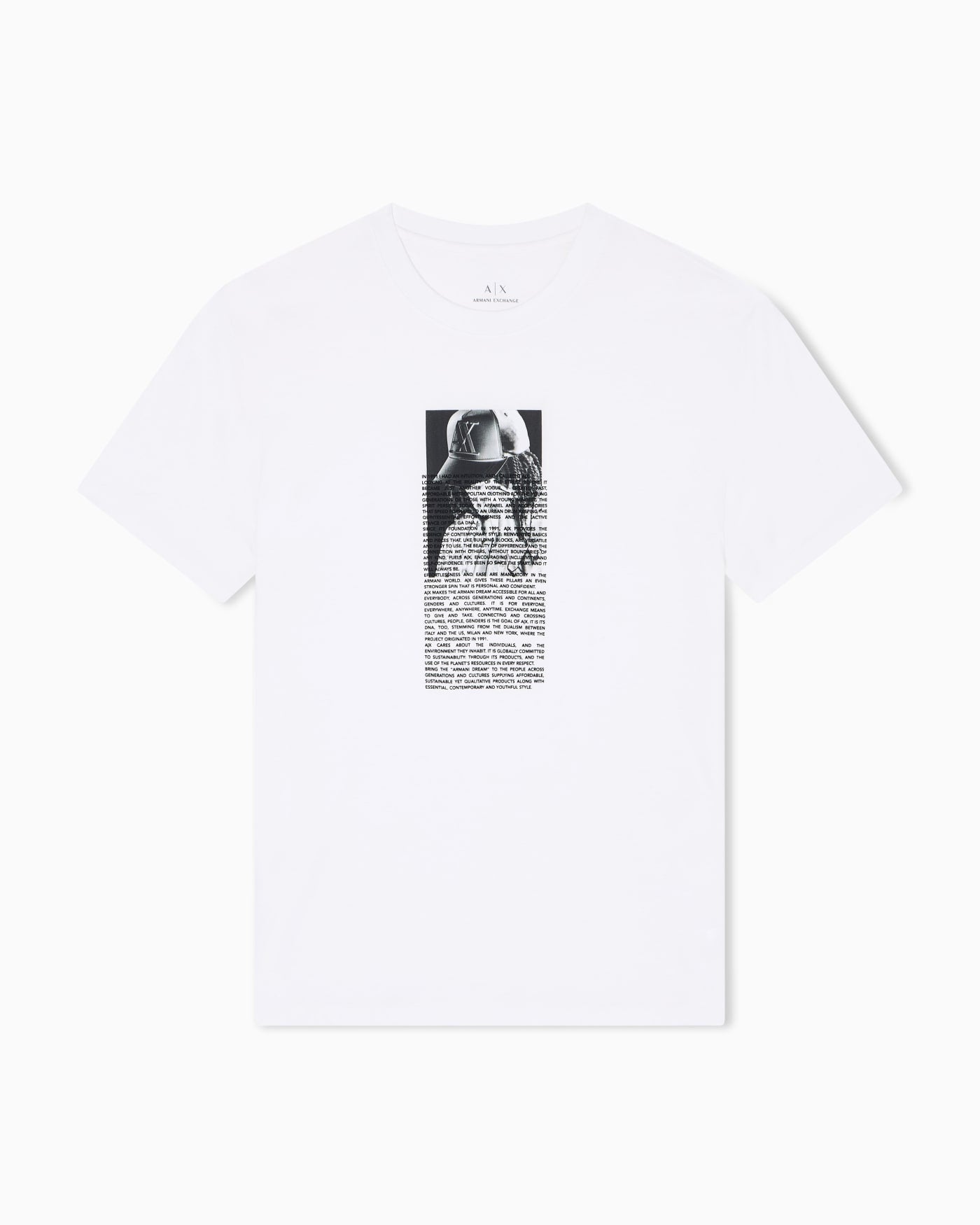 Regular fit T-shirt with photographic print