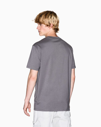 Regular fit T-shirt with rectangular logo