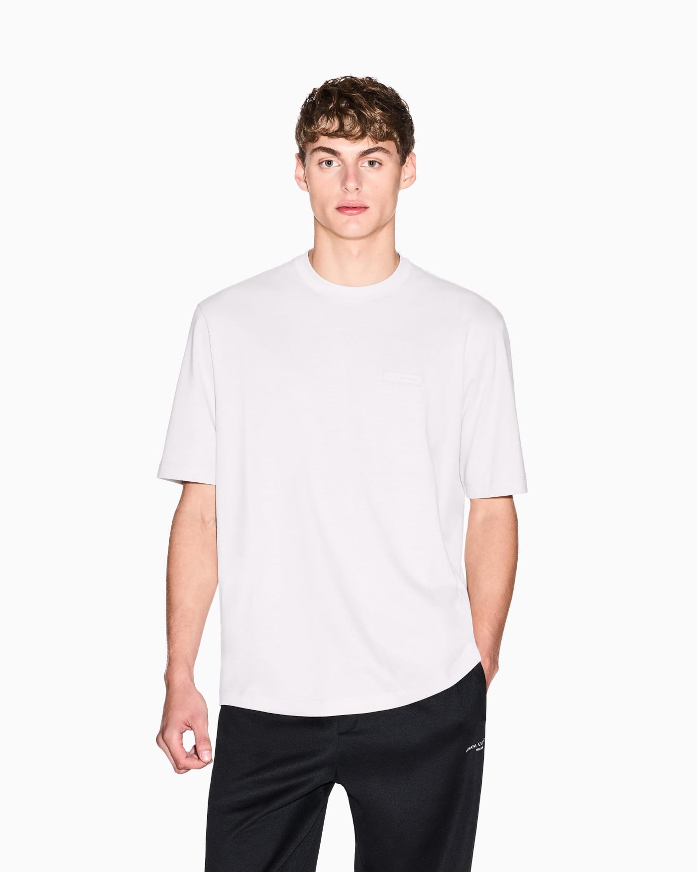 Regular fit T-shirt with print on the back
