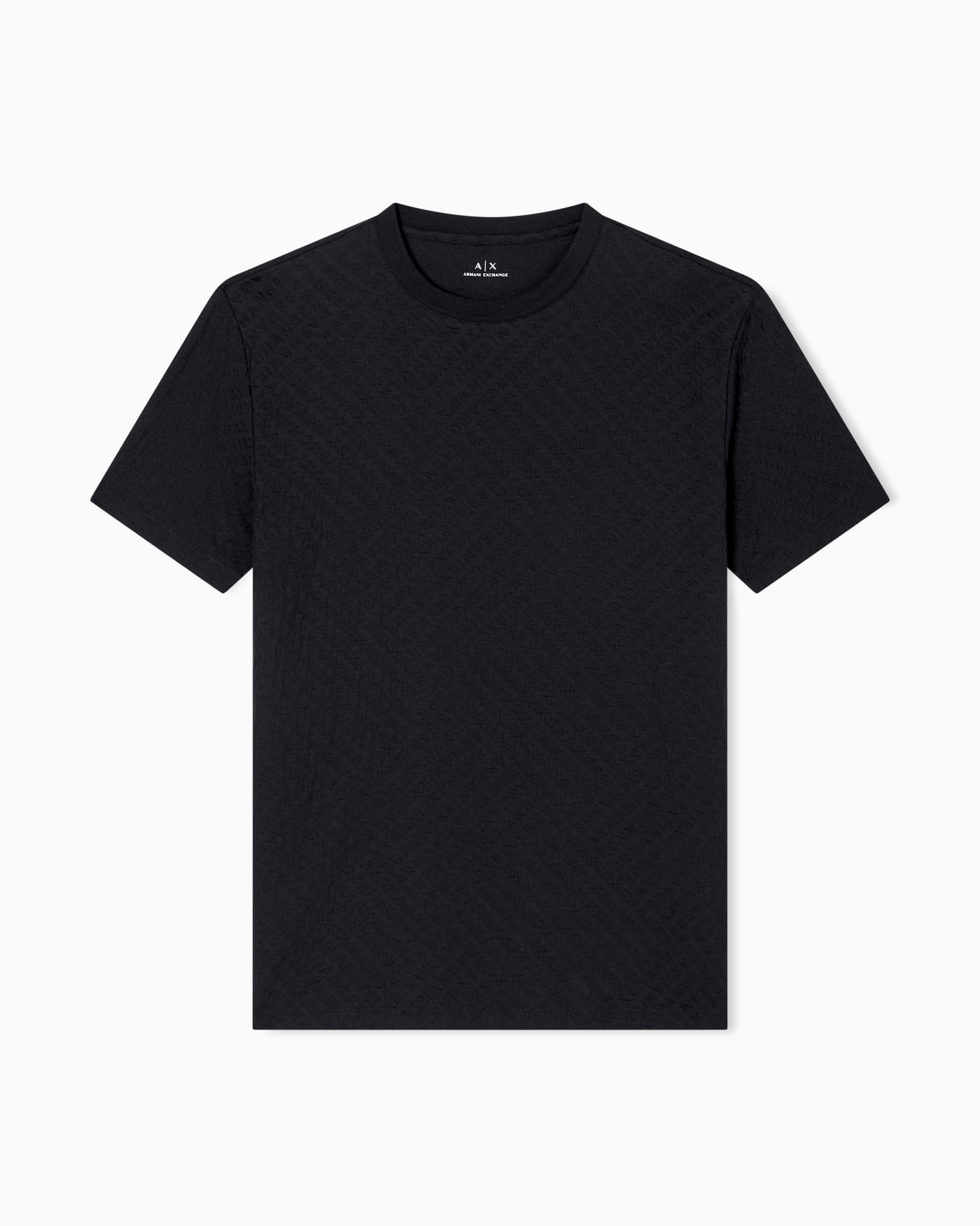 Regular fit t-shirt in jacquard fabric