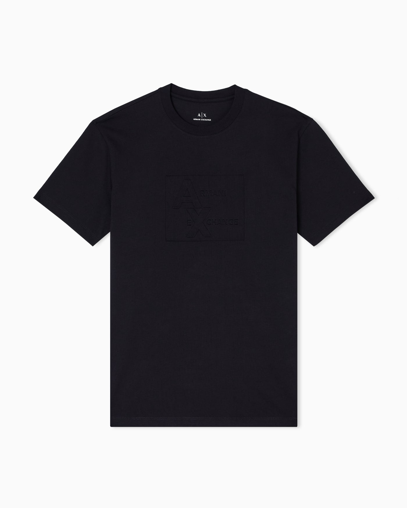 Regular fit T-shirt with embossed logo