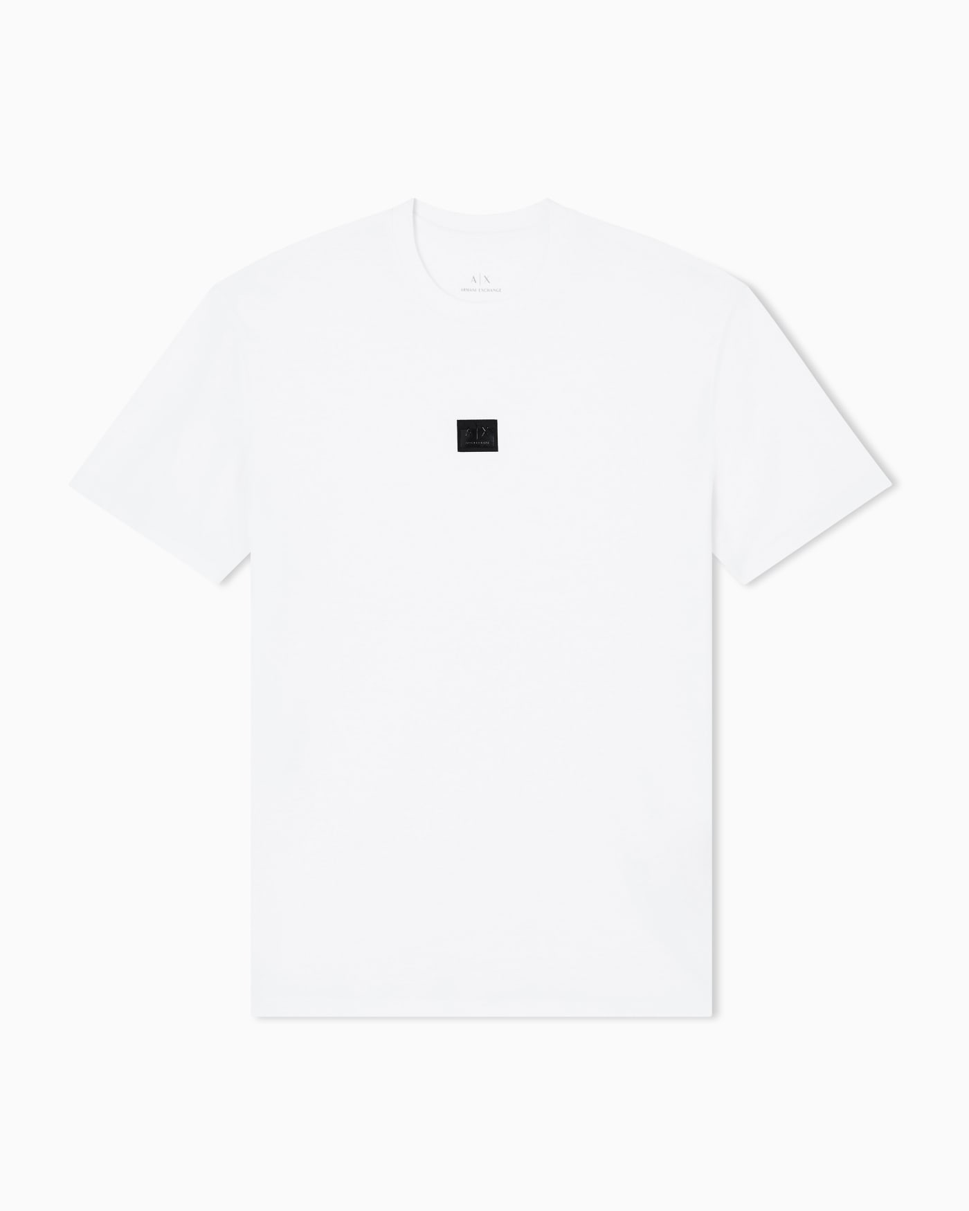 T-shirt with logo patch