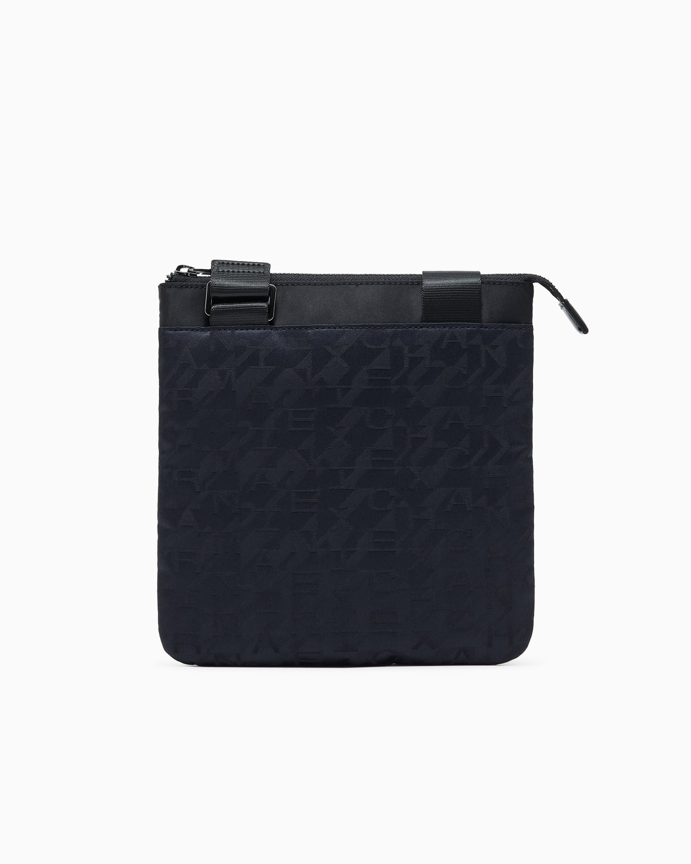 Crossbody bag in geometric texture