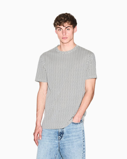 Regular Fit Jersey T-Shirt with allover logo