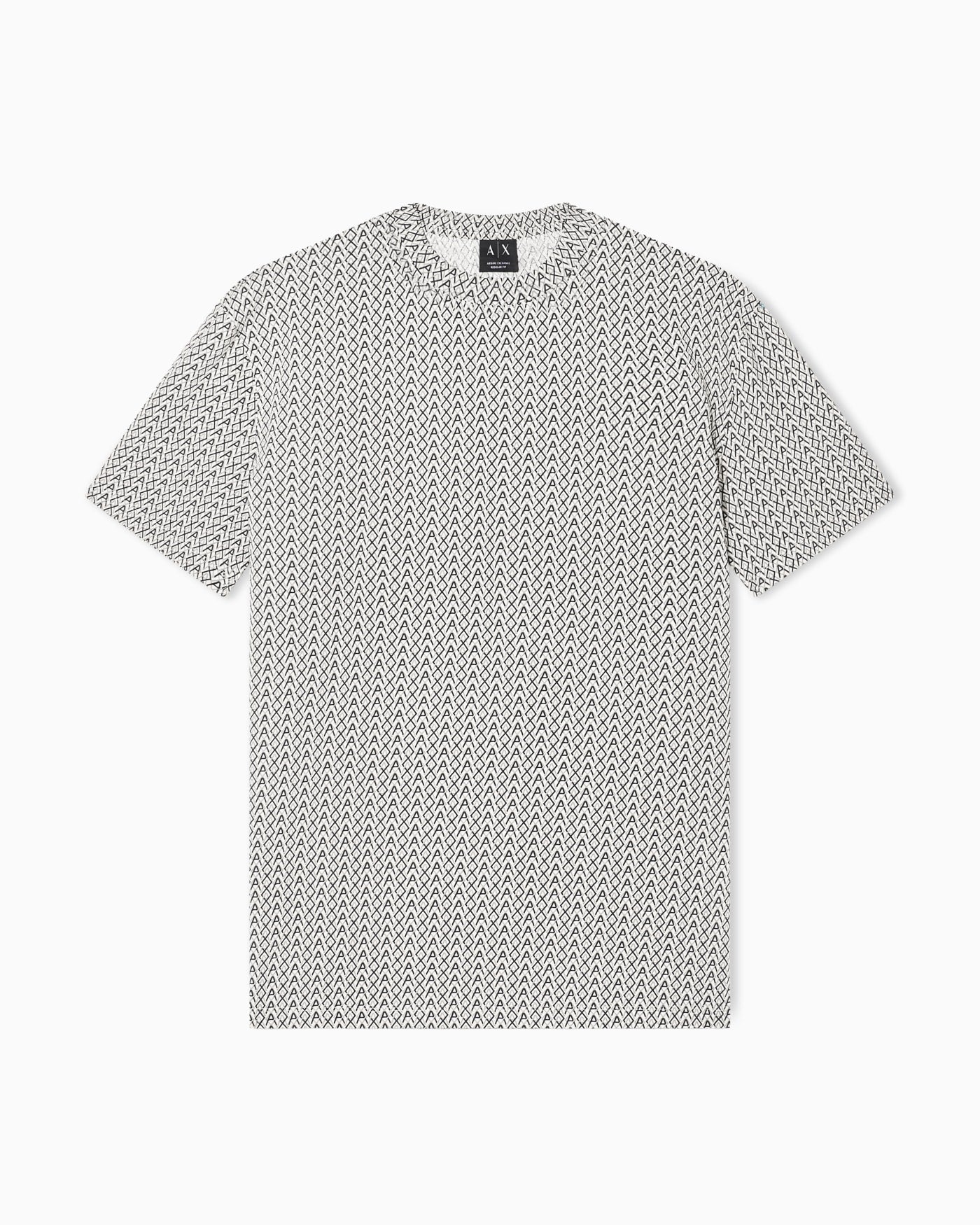 Regular Fit Jersey T-Shirt with allover logo