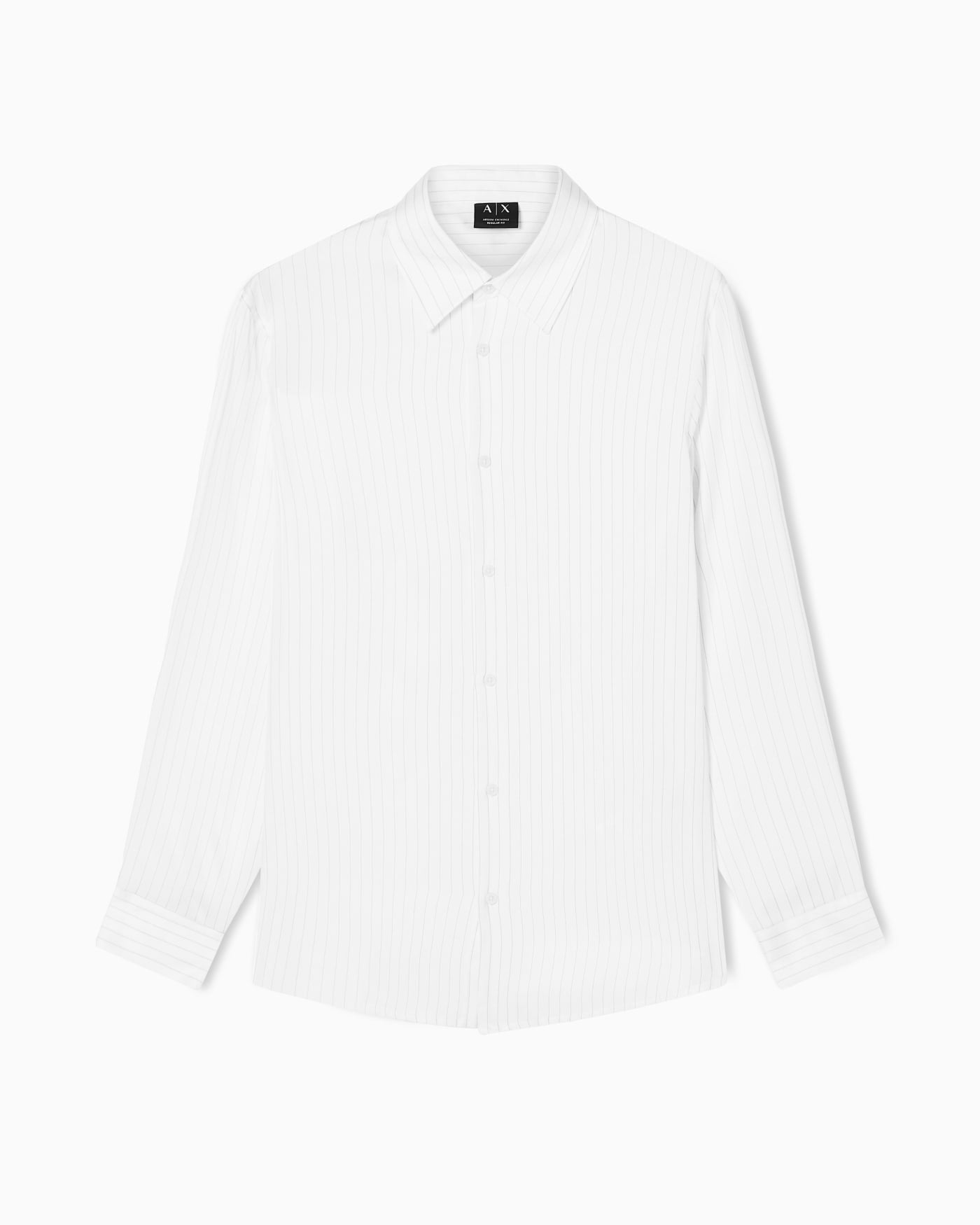 Regular fit shirt in viscose twill