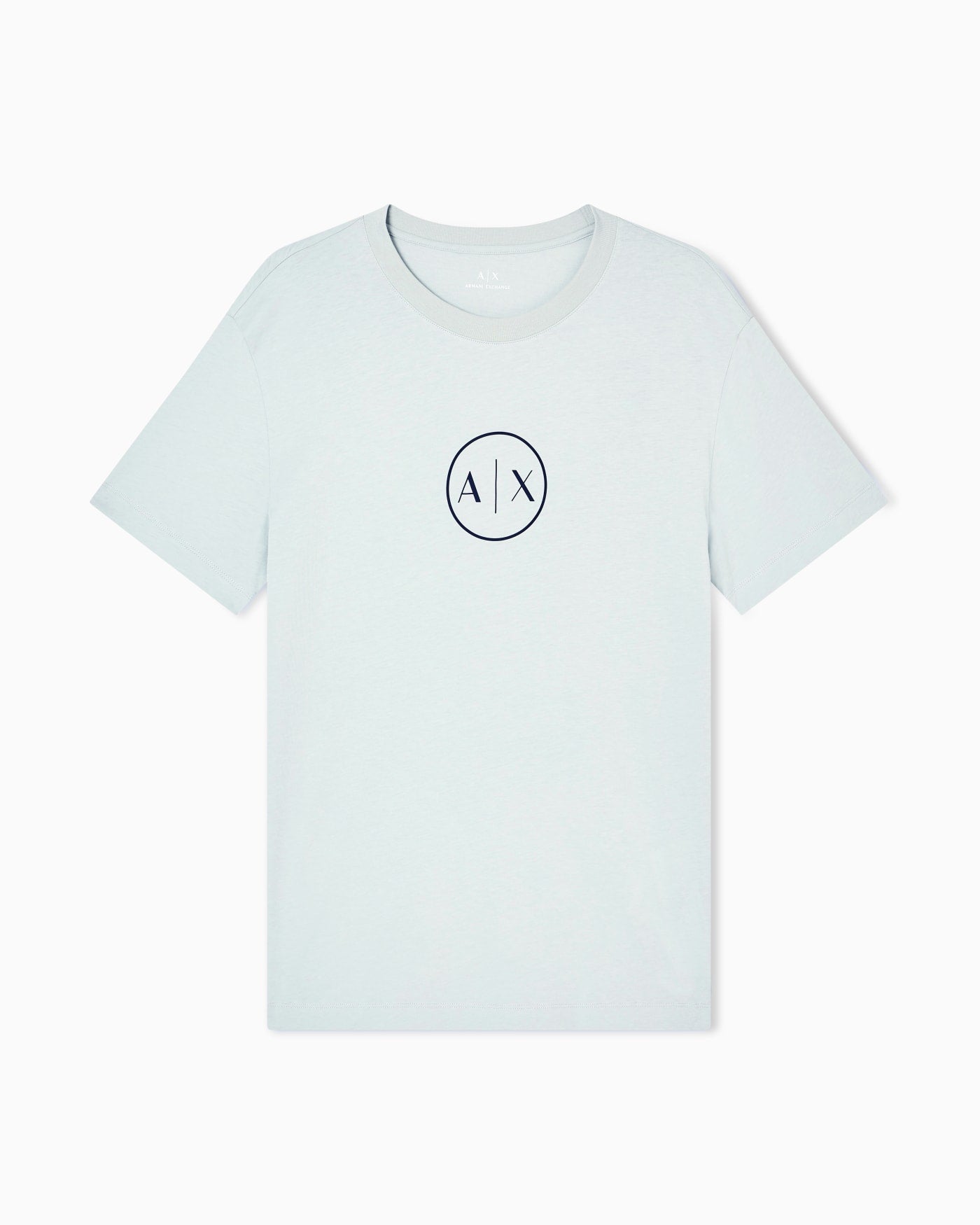 Regular fit T-shirt with round logo