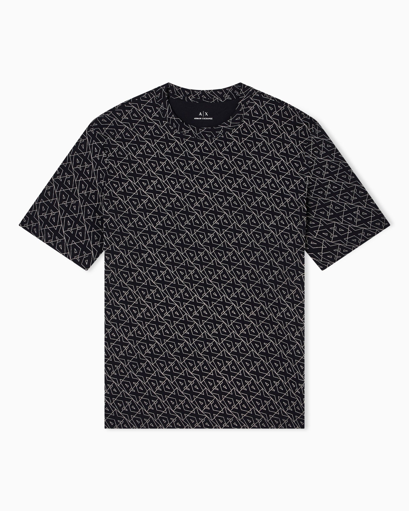 Regular fit t-shirt with allover logo