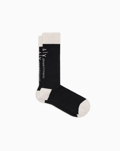 Two-tone socks