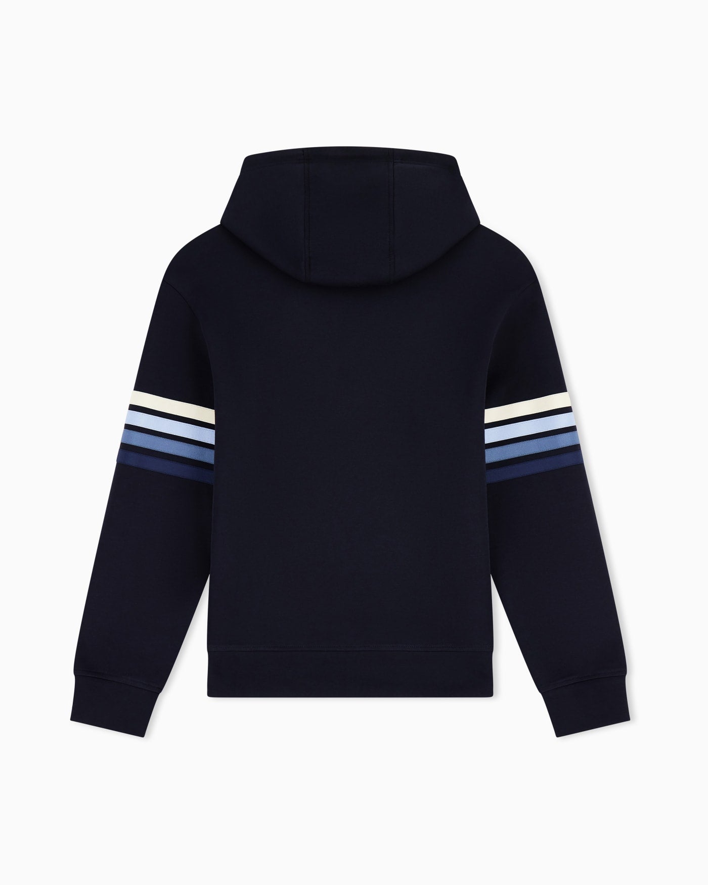 Structured Hoodie in Technical Stretch Cotton