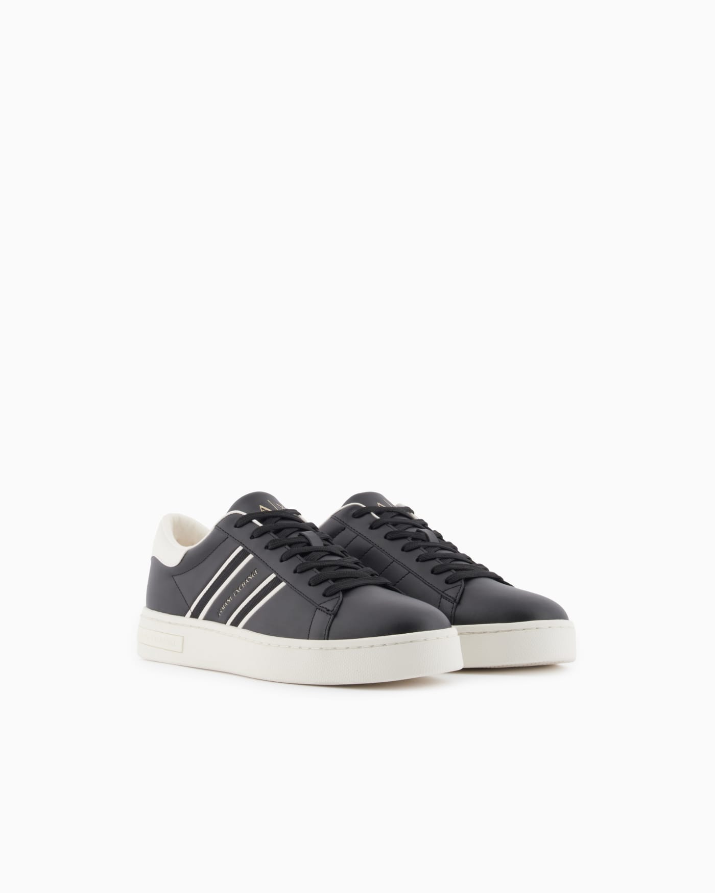 sneakers with webbing and rubber sole