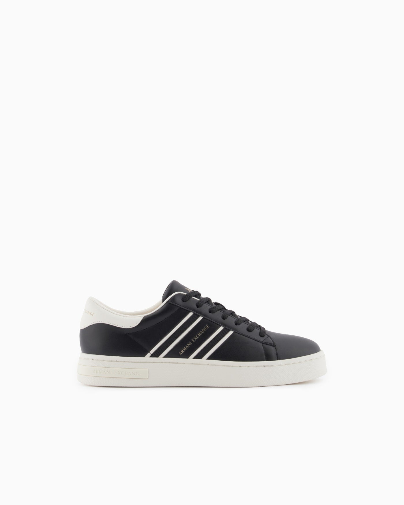 sneakers with webbing and rubber sole