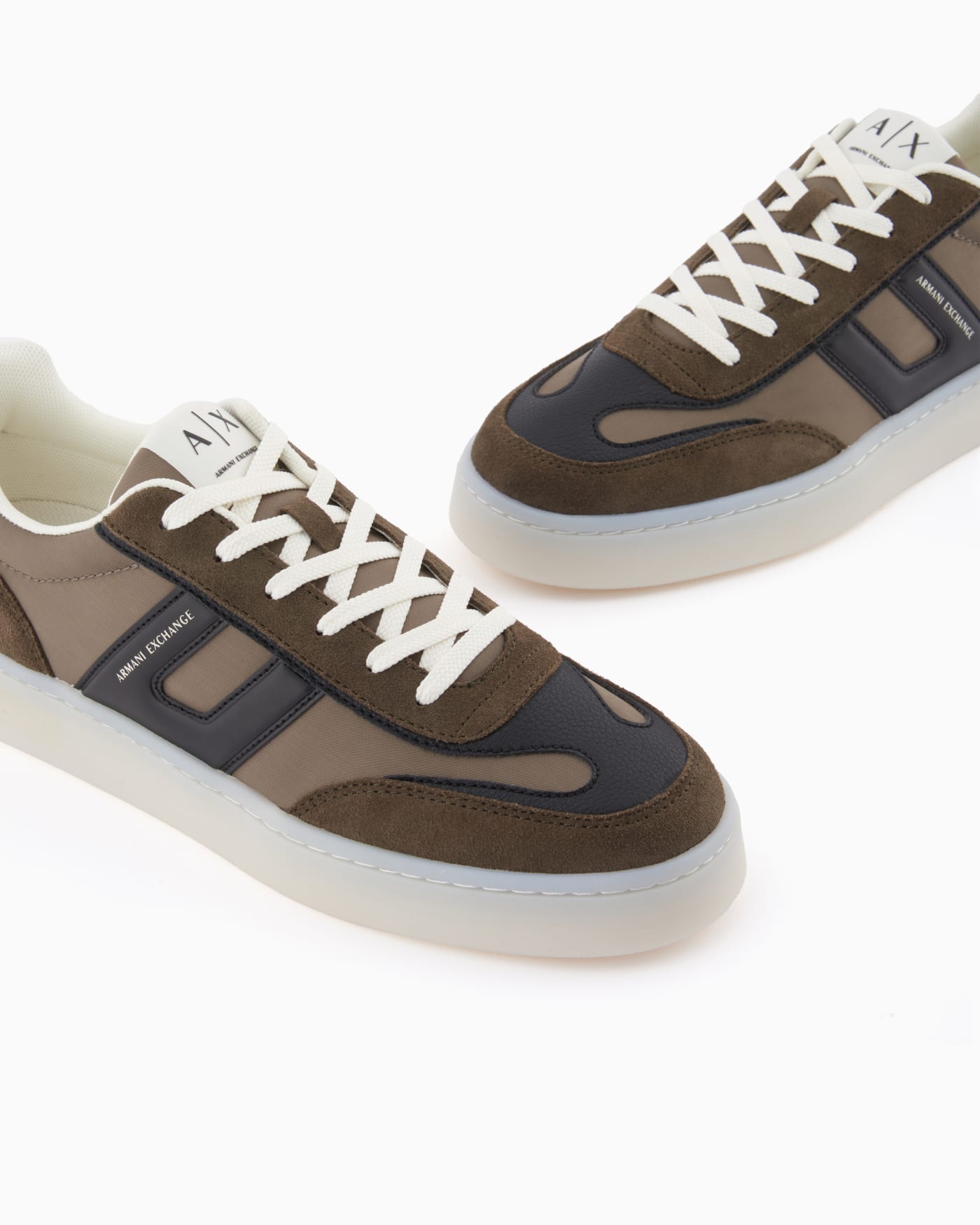 Technical fabric sneakers