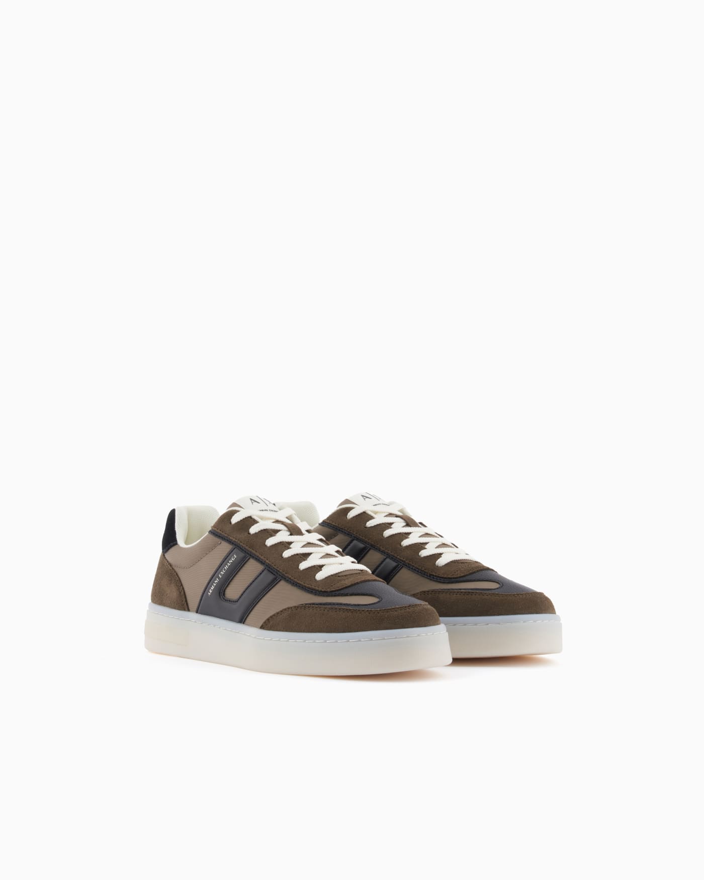 Technical fabric sneakers