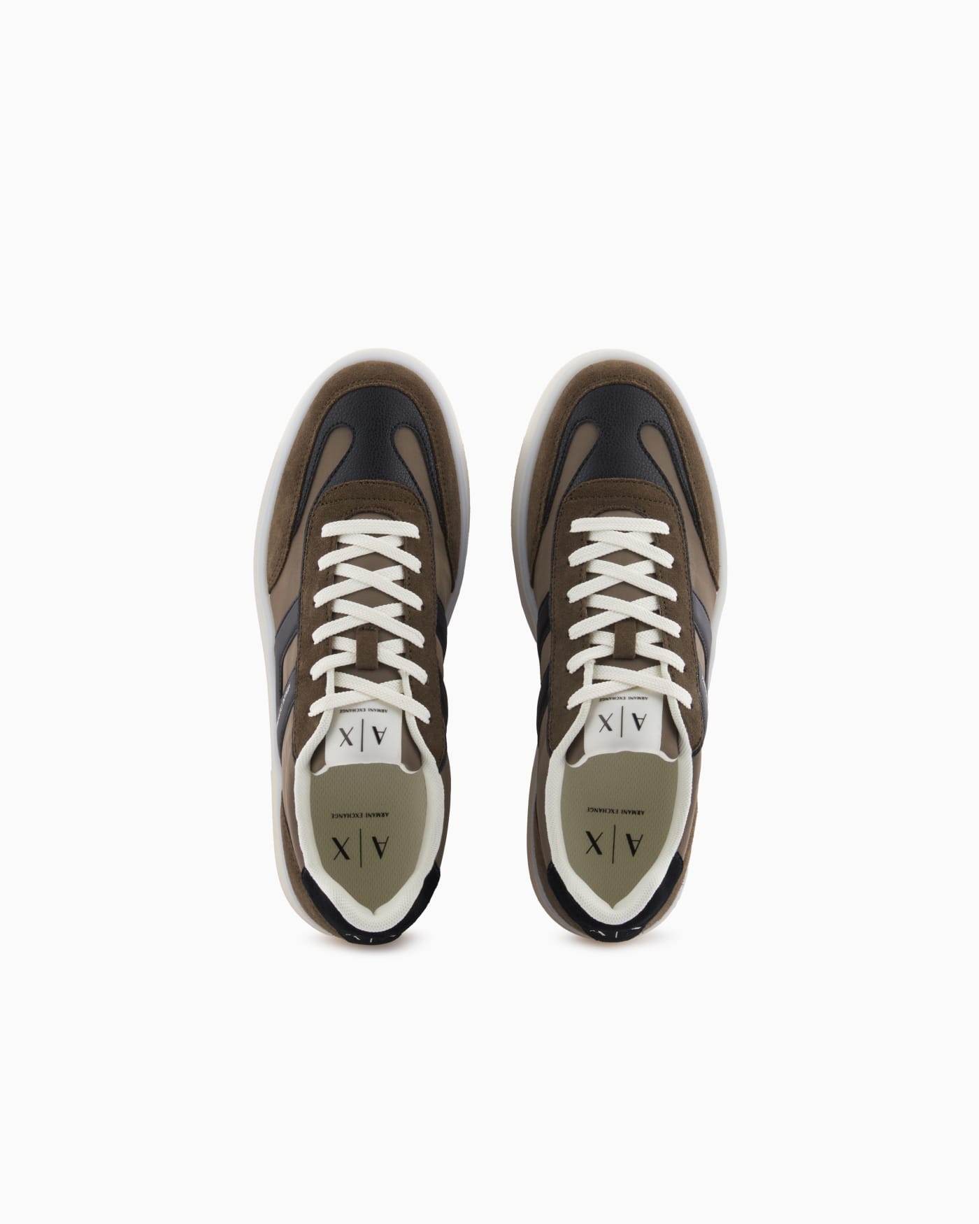 Technical fabric sneakers