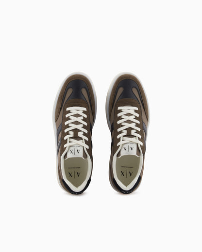 Technical fabric sneakers