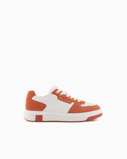 Technical fabric sneakers