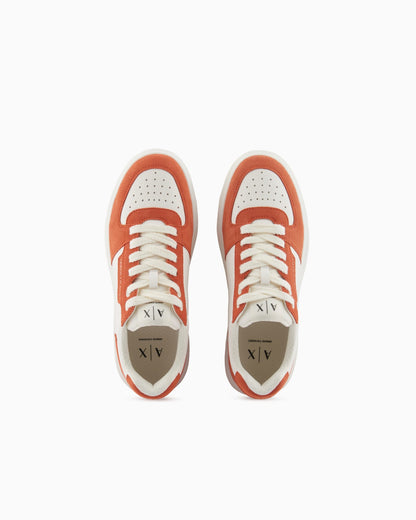 Technical fabric sneakers