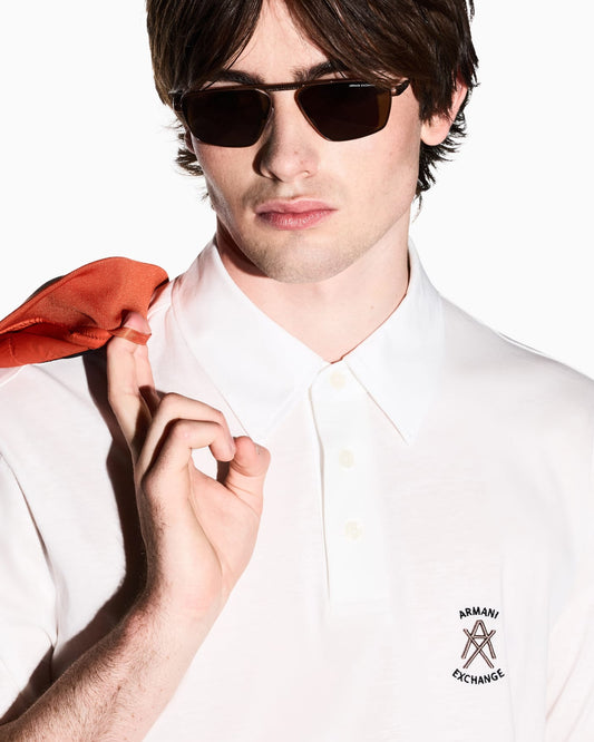 Cotton polo shirt