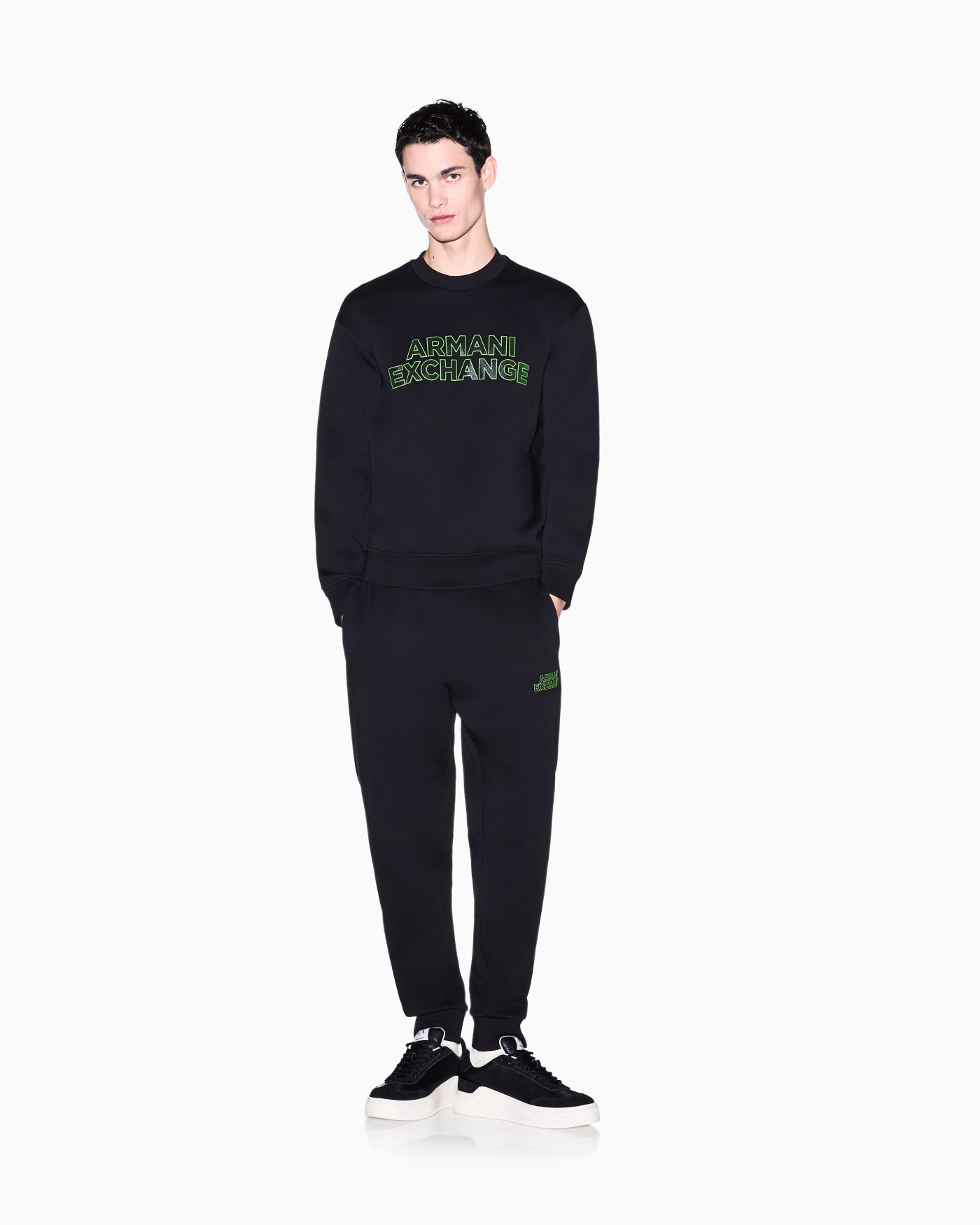 Sweatshirt in technical fabric