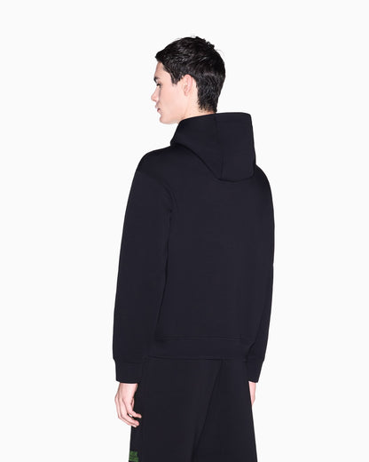 Hoodie in technical fabric