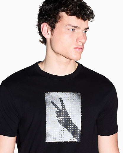 Regular fit cotton T-shirt