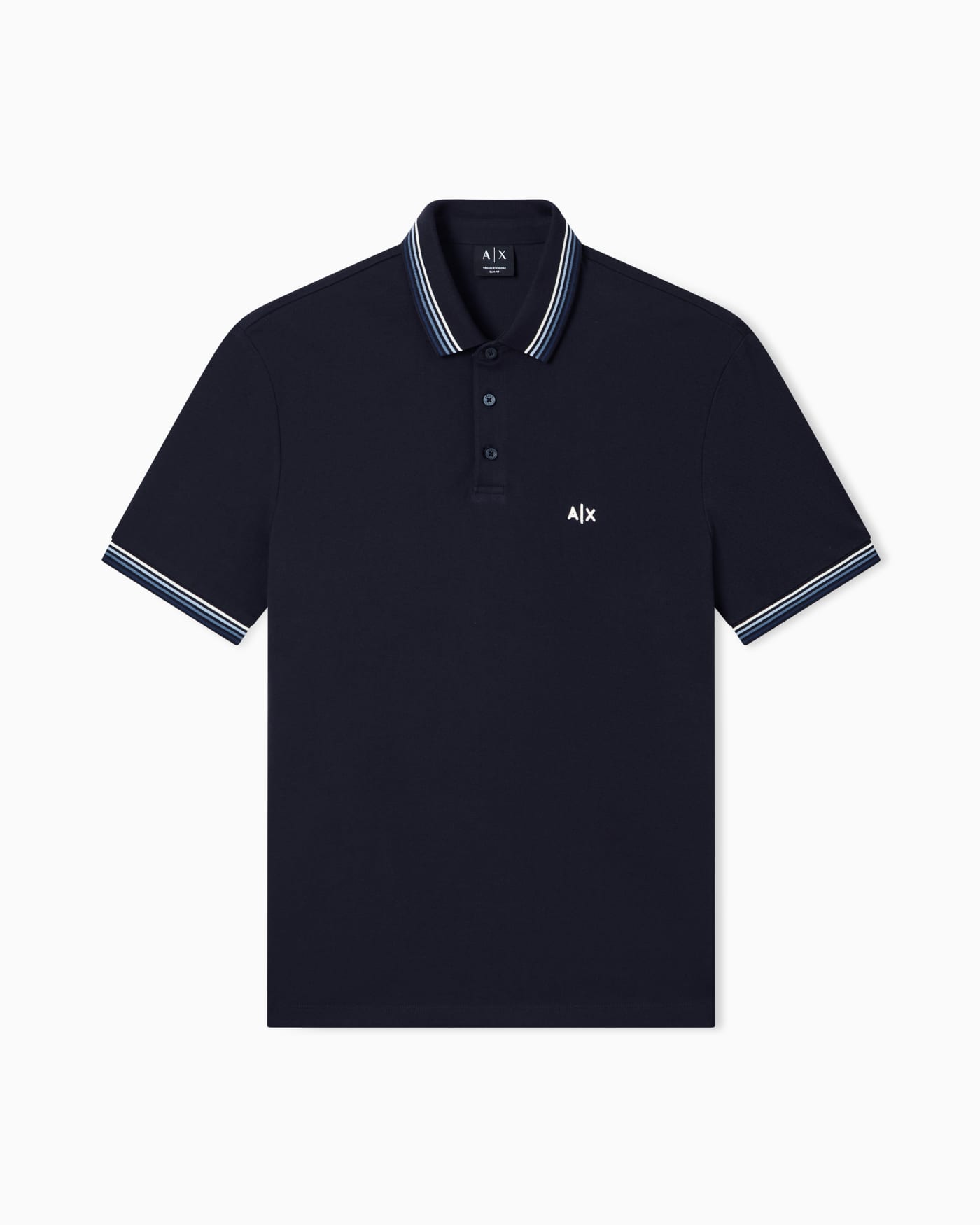 Classic Polo Shirt in Breathable Cotton Piqué