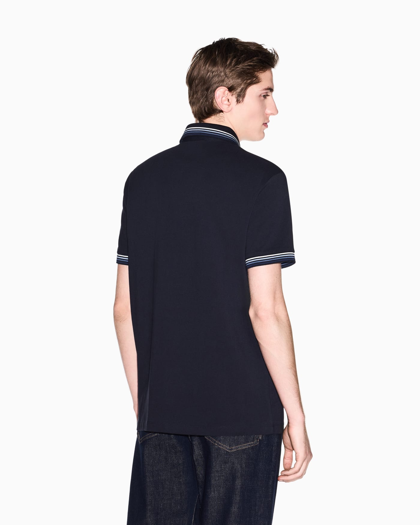 Classic Polo Shirt in Breathable Cotton Piqué
