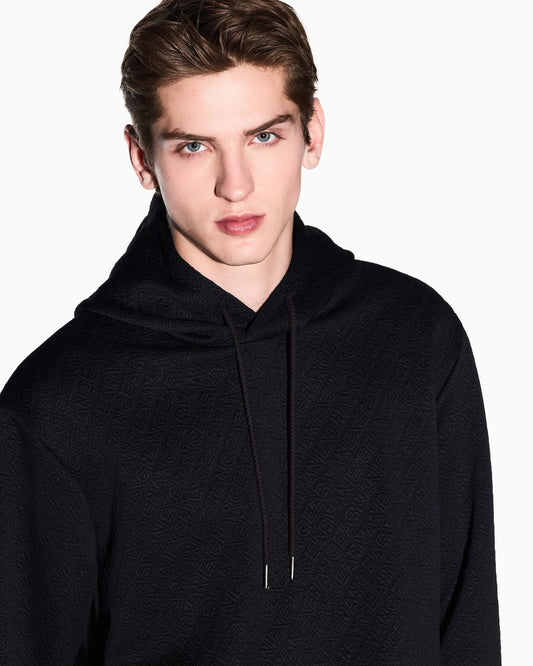 Stretch Jacquard Hoodie