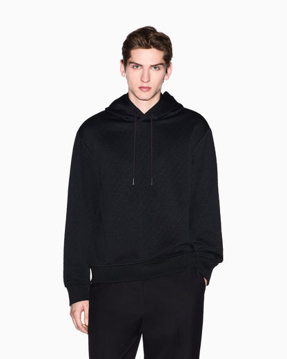 Stretch Jacquard Hoodie