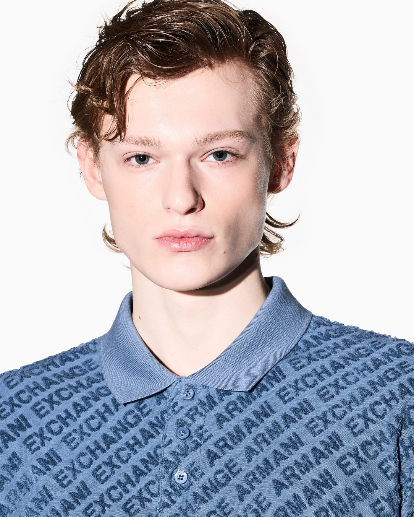 Cotton Pique Polo with Contrasting Details