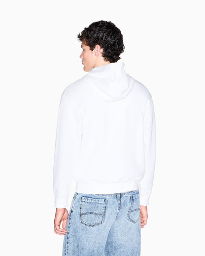 Zip-up cotton sweatshirt