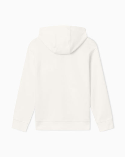 Zip-up cotton sweatshirt