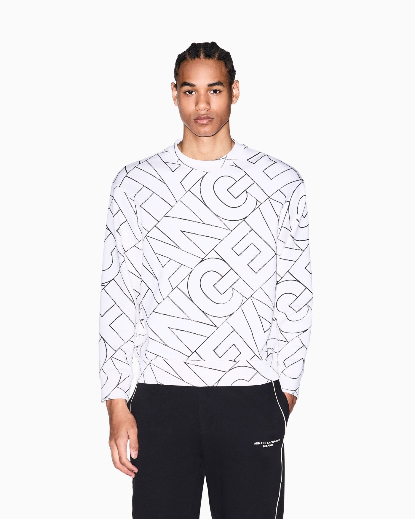 Cotton French terry sweatshirt