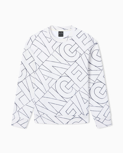 Cotton French terry sweatshirt