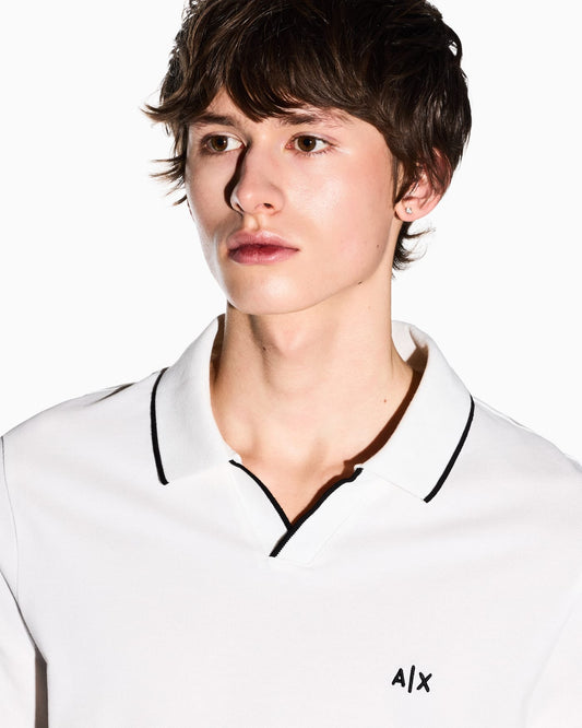 Classic Polo Shirt in Breathable Cotton Piqué